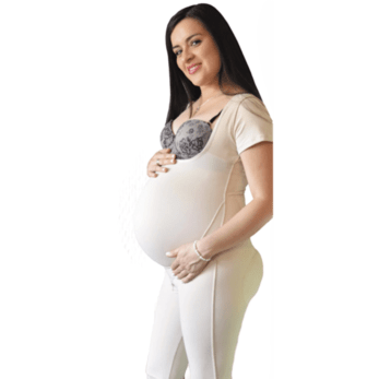 Faja Materna Medio Muslo - Diseñada para confort postoperatorio y uso diario.